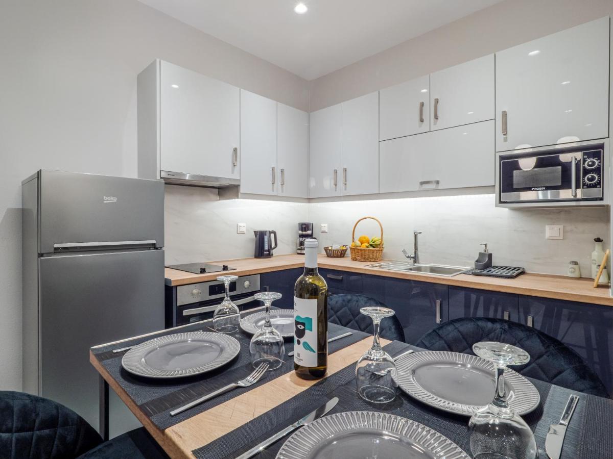 M&K - Maria'S Stylish Apartment Near Alykes Beach Corfu  Εξωτερικό φωτογραφία