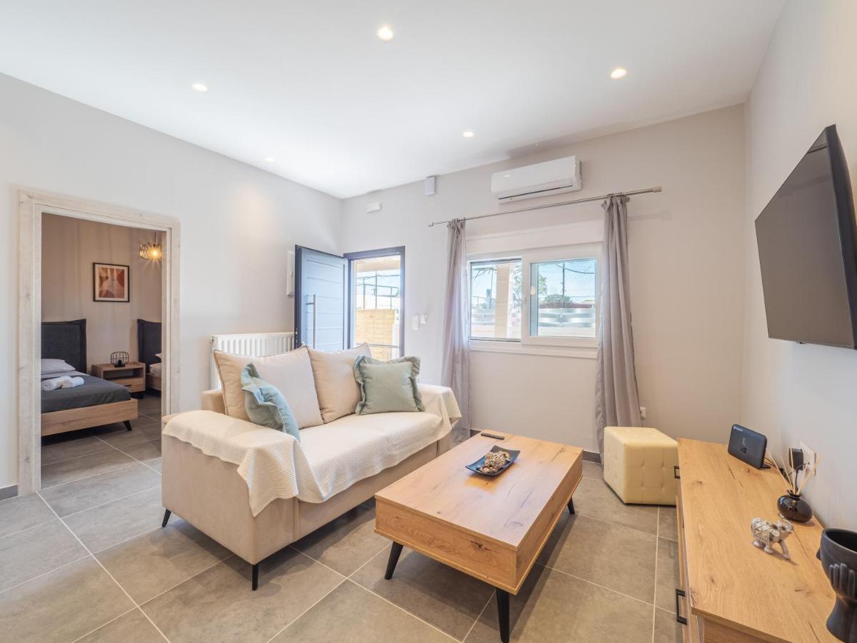 M&K - Maria'S Stylish Apartment Near Alykes Beach Corfu  Εξωτερικό φωτογραφία