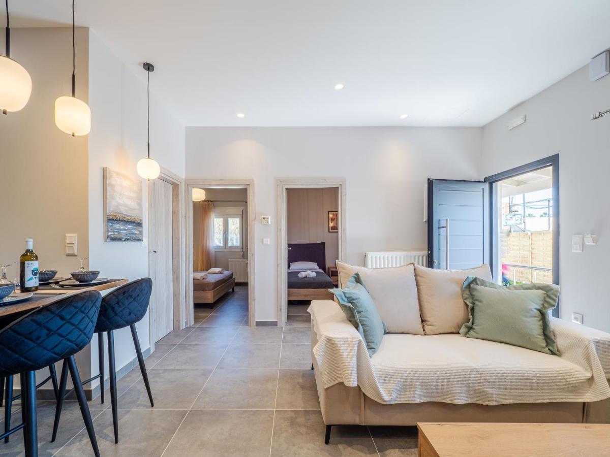M&K - Maria'S Stylish Apartment Near Alykes Beach Corfu  Εξωτερικό φωτογραφία
