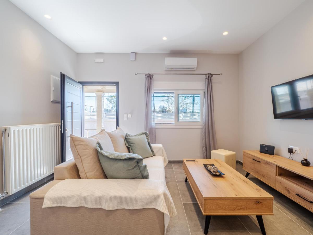 M&K - Maria'S Stylish Apartment Near Alykes Beach Corfu  Εξωτερικό φωτογραφία